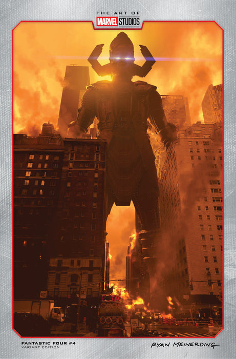 FANTASTIC FOUR (2025) #4 RYAN MEINERDING MARVEL STUDIOS VARIANT