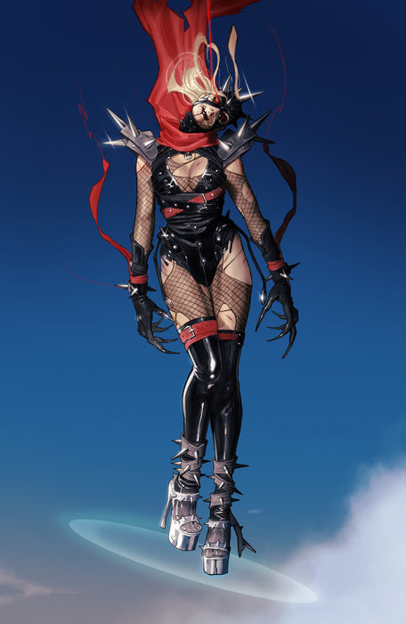 FANTASTIC FOUR (2025) #9 1:50 JOSHUA SWABY INVINCIBLE WOMAN VIRGIN VARIANT