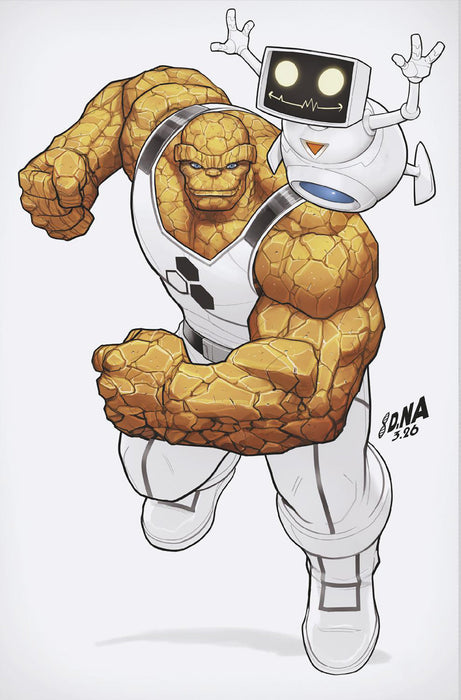 FANTASTIC FOUR (2025) #10 1:50 DAVID NAKAYAMA COLOR BLOCK WHITE VIRGIN VARIANT