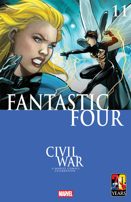 FANTASTIC FOUR (2025) #11 EMA LUPACCHINO CIVIL WAR CELEBRATION VARIANT