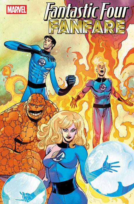 FANTASTIC FOUR FANFARE #1 SARA PICHELLI FOIL VARIANT