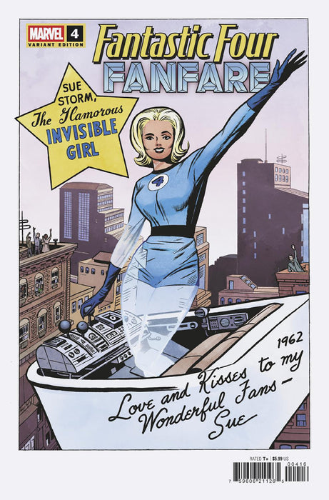 FANTASTIC FOUR FANFARE #4 1:50 JACK KIRBY HIDDEN GEM VARIANT