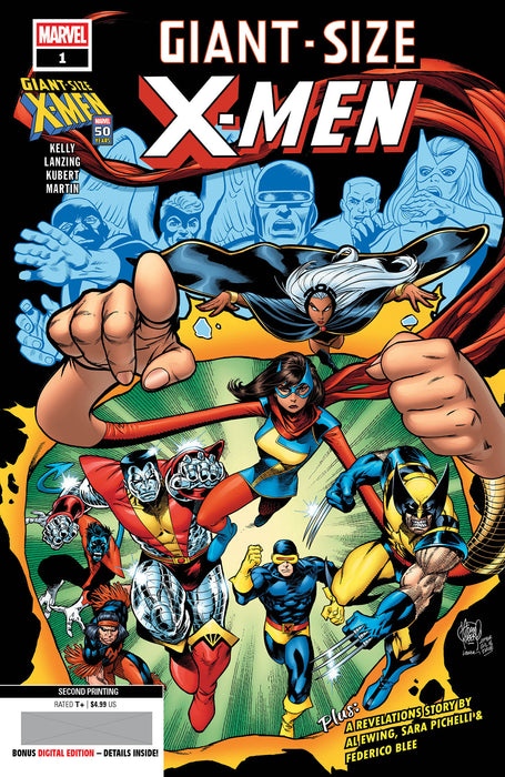 GIANT-SIZE X-MEN #1 ADAM KUBERT 2ND PRINTING VARIANT