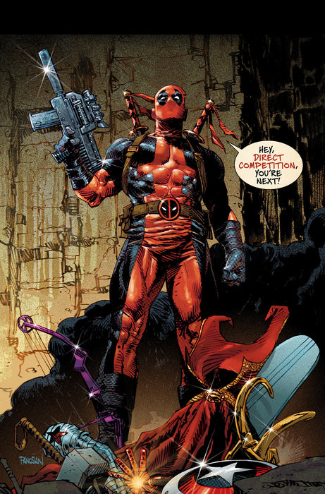 DEADPOOL KILLS THE MARVEL UNIVERSE ONE LAST TIME #1 1:100 DAN PANOSIAN VIRGIN VARIANT