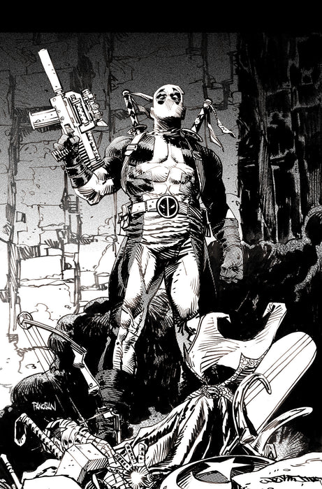 DEADPOOL KILLS THE MARVEL UNIVERSE ONE LAST TIME #1 1:25 DAN PANOSIAN RATIO VIRGIN SKETCH 2ND PRINTING VARIANT