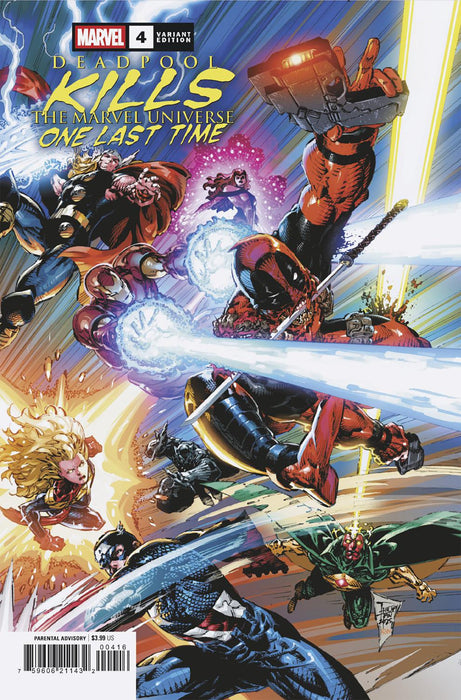 DEADPOOL KILLS THE MARVEL UNIVERSE ONE LAST TIME #4 1:25 PHILIP TAN VARIANT