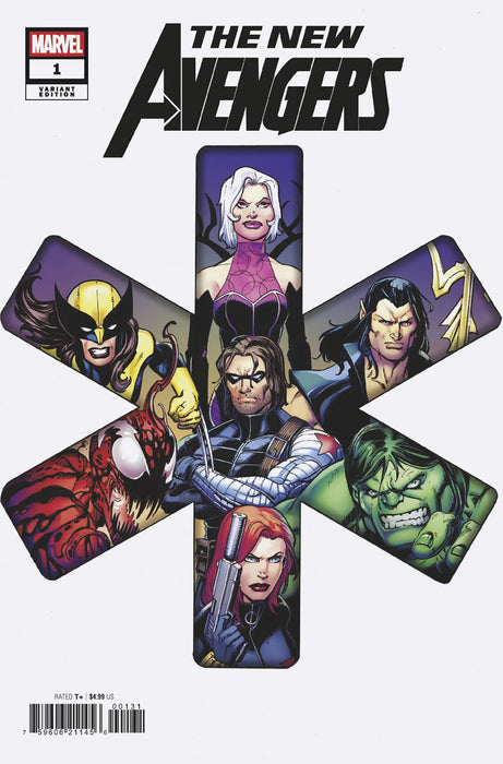 NEW AVENGERS #1 MARK BAGLEY VARIANT