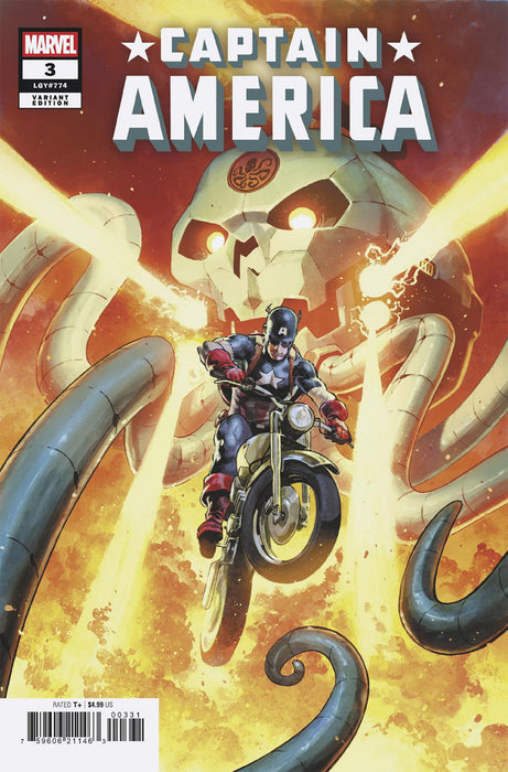 CAPTAIN AMERICA (2025) #3 1:100 JEROME OPENA VIRGIN VARIANT