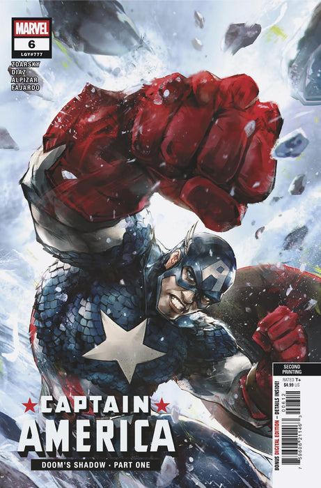 CAPTAIN AMERICA (2025) #6 IVAN TAO 2ND PRINTING VARIANT