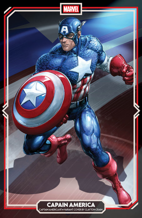 CAPTAIN AMERICA (2025) #7 CLAYTON CRAIN VARIANT