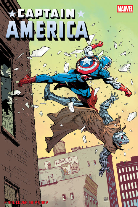 CAPTAIN AMERICA (2025) #10 1:25 JUSTIN MASON VARIANT