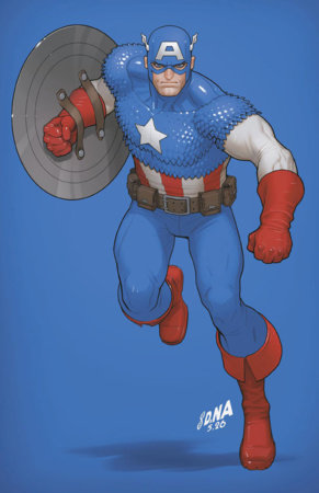 CAPTAIN AMERICA (2025) #13 1:50 DAVID NAKAYAMA COLOR BLOCK BLUE VIRGIN VARIANT [ARM]