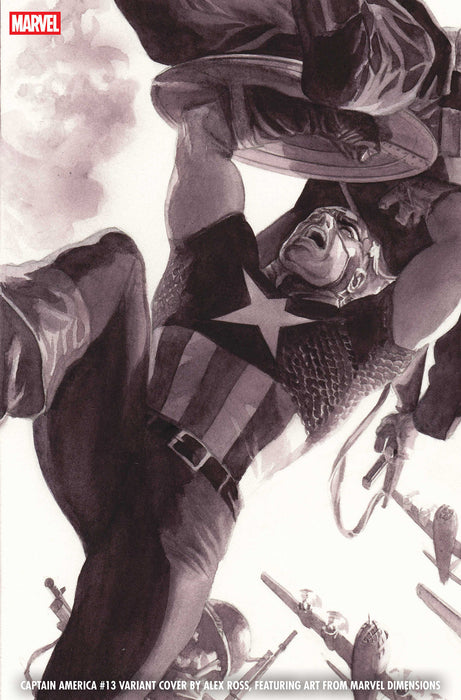 CAPTAIN AMERICA (2025) #13 ALEX ROSS MARVEL DIMENSIONS VARIANT [ARM]