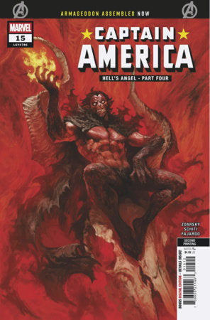CAPTAIN AMERICA (2025) #15 SKAN 2ND PRINTING VARIANT [ARM]