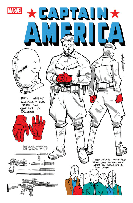 CAPTAIN AMERICA (2025) #18 VALERIO SCHITI DESIGN 1:10 VARIANT