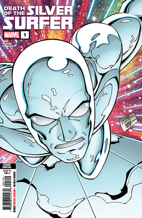 DEATH OF THE SILVER SURFER #1 RON LIM 2ND PRINTING VARIANT