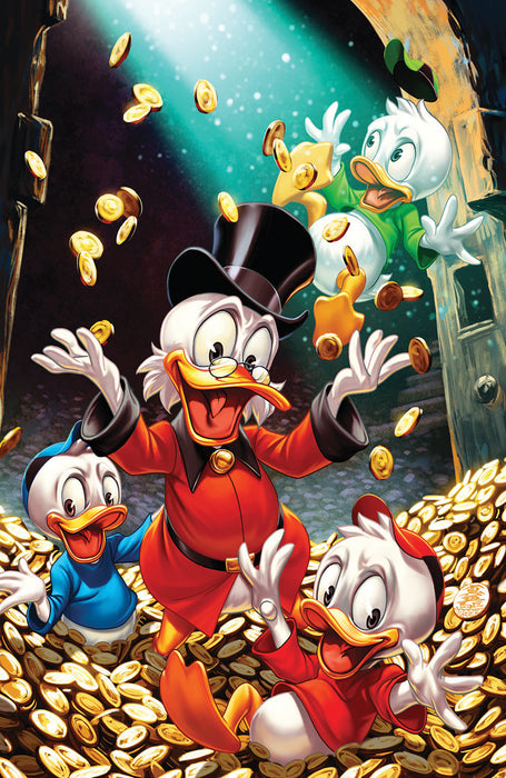 UNCLE SCROOGE: EARTH'S MIGHTIEST DUCK #1 1:25 MARK BROOKS RATIO VIRGIN 2ND PRINTING VARIANT