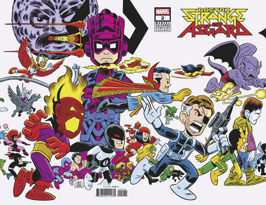 DOCTOR STRANGE OF ASGARD #2 CHRIS GIARRUSSO MARVEL UNIVERSE CONNECTING VARIANT D  [DOOM]