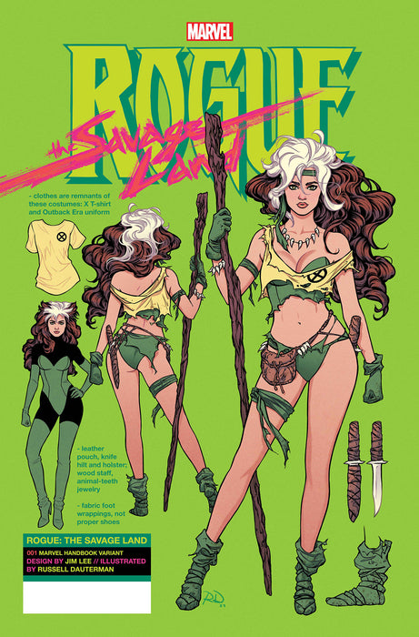 ROGUE: THE SAVAGE LAND #1 RUSSELL DAUTERMAN VARIANT