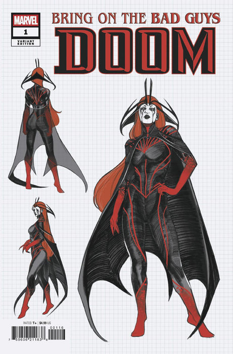 BRING ON THE BAD GUYS: DOOM #1 1:10 ALESSANDRO CAPPUCCIO DESIGN VARIANT