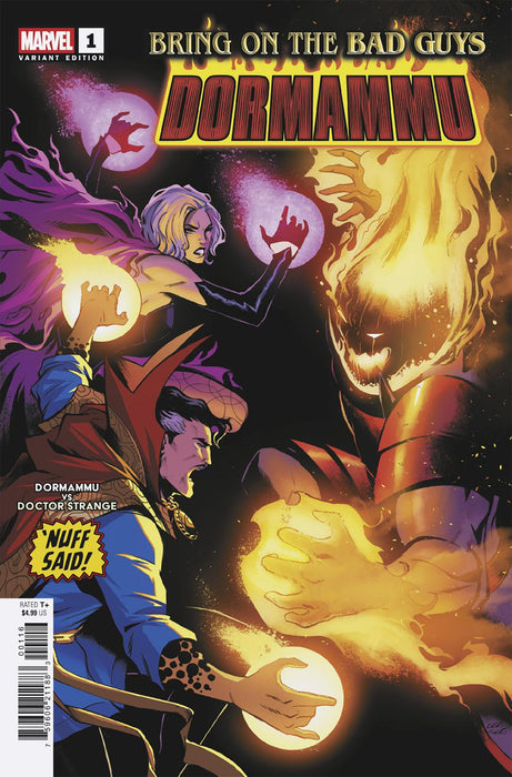 BRING ON THE BAD GUYS: DORMAMMU #1 1:25 LEE GARBETT NUFF SAID VARIANT