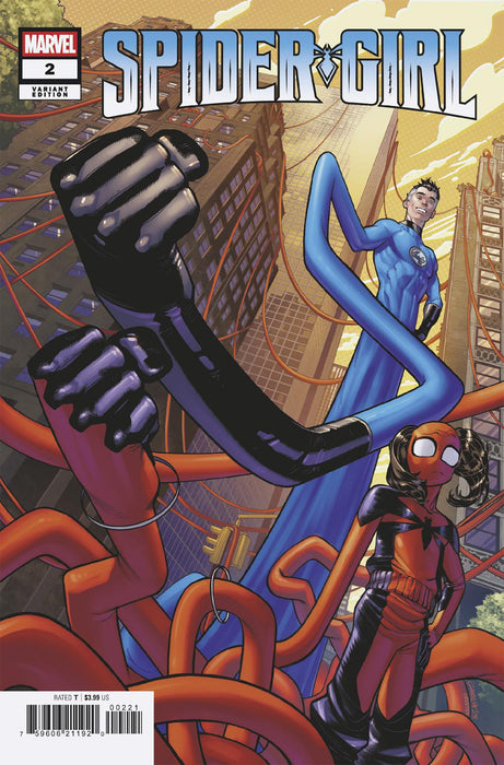 SPIDER-GIRL (2025) #2 JAVIER GARRON SPIDER-GIRL FUNHOUSE MIRROR VARIANT