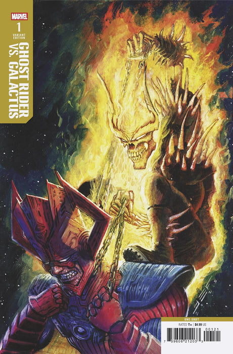 GHOST RIDER VS. GALACTUS #1 JUAN FERREYRA VARIANT