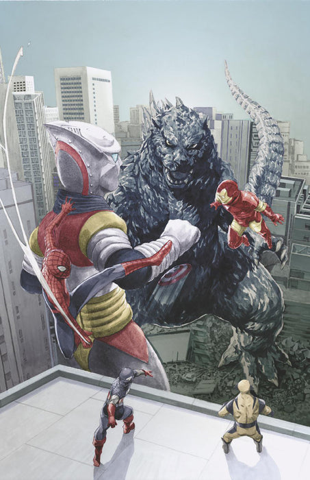 GODZILLA VS. AVENGERS #1 1:100 MITSUHIRO ARITA VIRGIN VARIANT