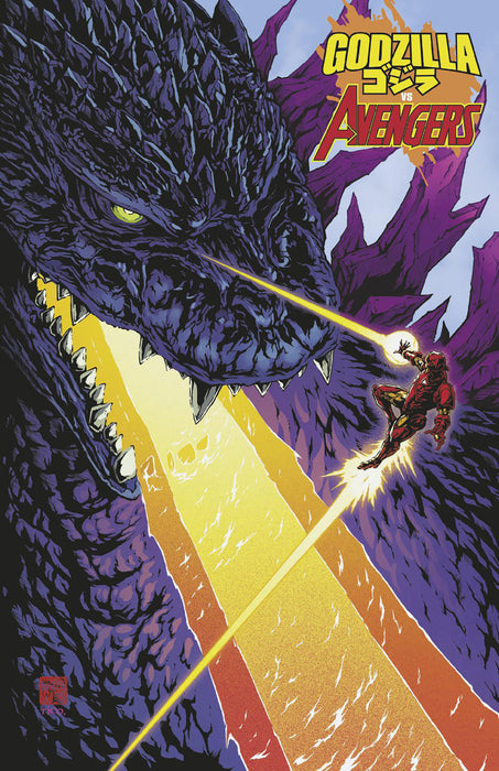 GODZILLA VS. AVENGERS #1 TAKESHI OKAZAKI FOIL VARIANT