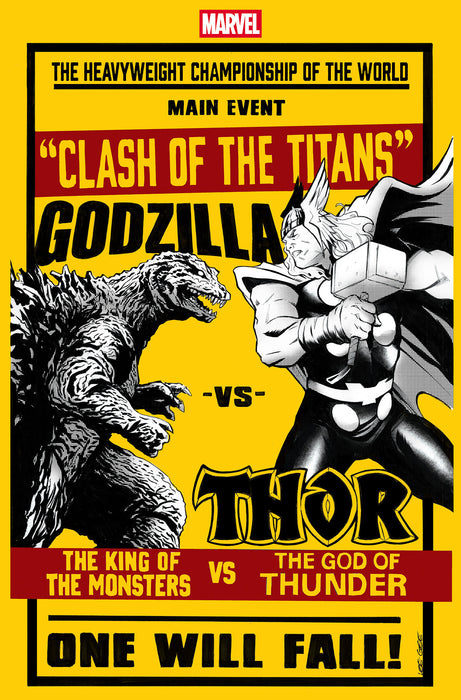 GODZILLA VS. THOR #1 LEE GARBETT VERSUS VARIANT