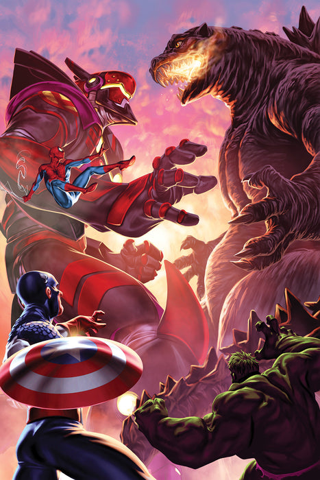 GODZILLA DESTROYS THE MARVEL UNIVERSE #5 1:50 MARK BROOKS VIRGIN VARIANT