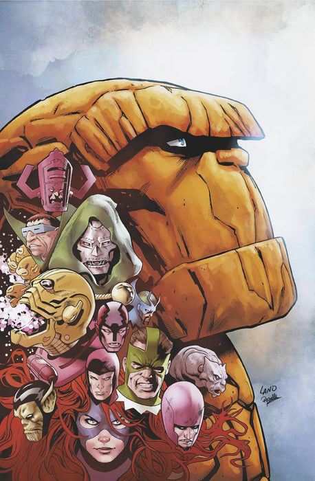 THE THING #1 1:100 GREG LAND VIRGIN VARIANT