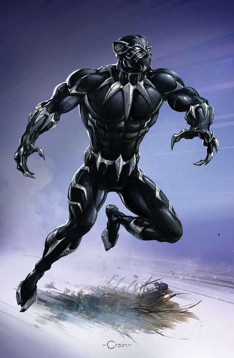 BLACK PANTHER: INTERGALACTIC #2 1:50 CLAYTON CRAIN VIRGIN VARIANT