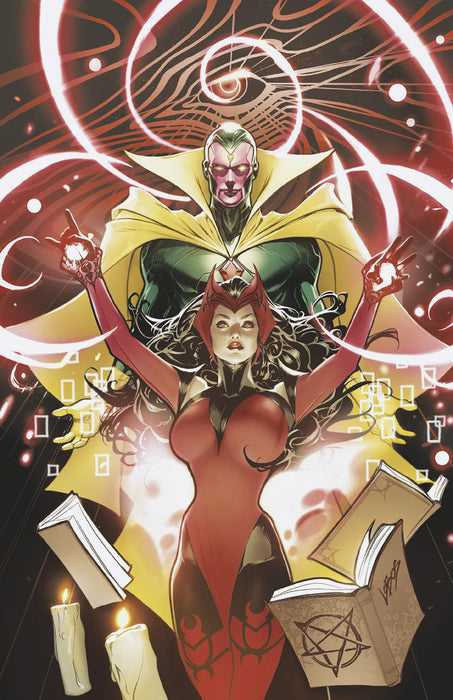 THE VISION & THE SCARLET WITCH #2 1:100 PABLO VILLALOBOS VIRGIN VARIANT