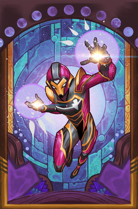 IRONHEART: BAD CHEMISTRY #1 1:100 MATEUS MANHANINI IRONHEART VIRGIN VARIANT