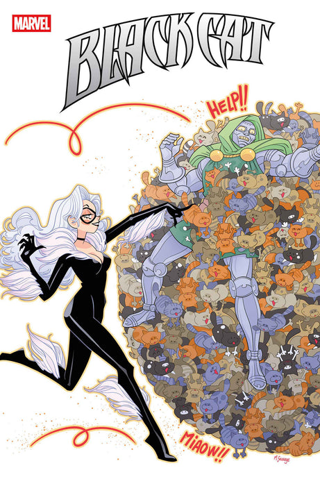 BLACK CAT (2025) #8 MARGUERITE SAUVAGE DOOM HOMAGE VARIANT