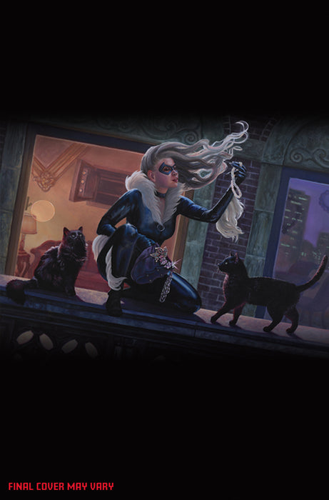 BLACK CAT (2025) #10 1:50 ALESSANDRA PISANO MAGIC: THE GATHERING VIRGIN VARIANT