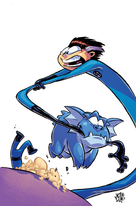 FANTASTIC FOUR/GARGOYLES #1 1:100 SKOTTIE YOUNG VIRGIN VARIANT
