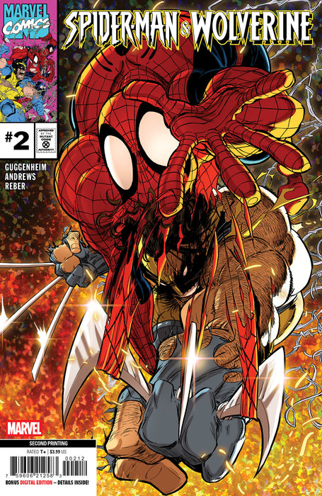 SPIDER-MAN & WOLVERINE #2 KAARE ANDREWS 2ND PRINTING VARIANT
