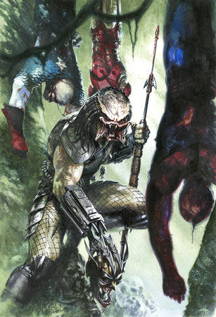 PREDATOR KILLS THE MARVEL UNIVERSE #1 1:100 GABRIELE DELL'OTTO VIRGIN VARIANT