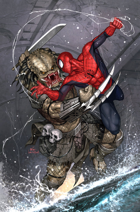 PREDATOR KILLS THE MARVEL UNIVERSE #1 1:25 INHYUK LEE RATIO VIRGIN 2ND PRINTING VARIANT