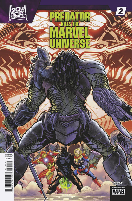 PREDATOR KILLS THE MARVEL UNIVERSE #2 1:25 DAVID BALDEON VARIANT