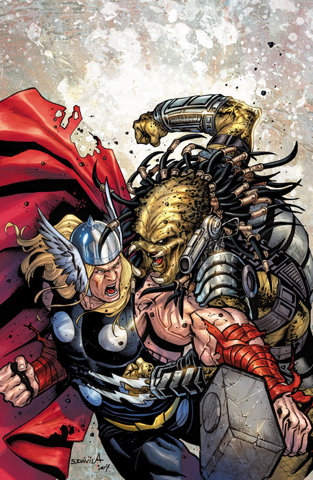 PREDATOR KILLS THE MARVEL UNIVERSE #2 1:25 SERGIO DAVILA RATIO VIRGIN 2ND PRINTING VARIANT