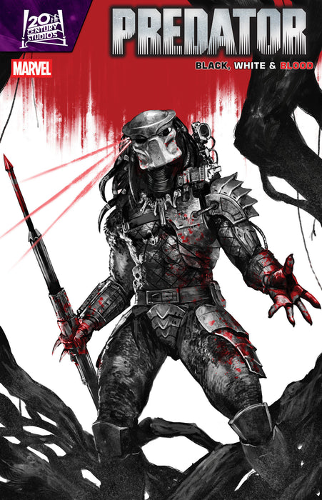 PREDATOR: BLACK, WHITE & BLOOD #2 1:25 SKAN VARIANT