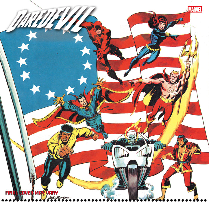 DAREDEVIL (2026) #1 1:50 SAL BUSCEMA BICENTENNIAL CALENDAR HIDDEN GEM VARIANT
