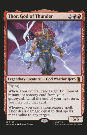 MORTAL THOR #11 JESPER EISING MAGIC: THE GATHERING VARIANT