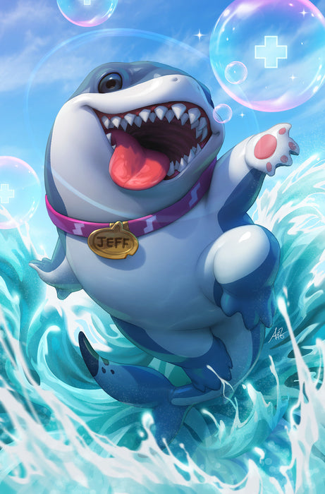 JEFF THE LANDSHARK #1 1:100 ARTGERM MARVEL RIVALS VIRGIN VARIANT