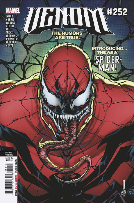 VENOM #252 DAVID BALDEON 2ND PRINTING VARIANT