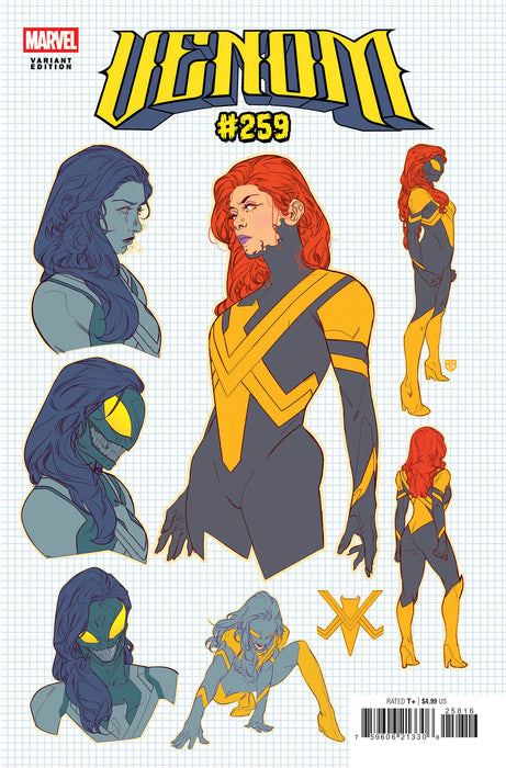 VENOM #259 1:10 RB SILVA DESIGN VARIANT