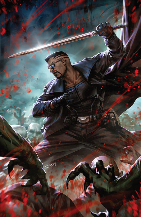 MARVEL: BLACK, WHITE & BLOOD AND GUTS #1 1:100 DERRICK CHEW VIRGIN VARIANT